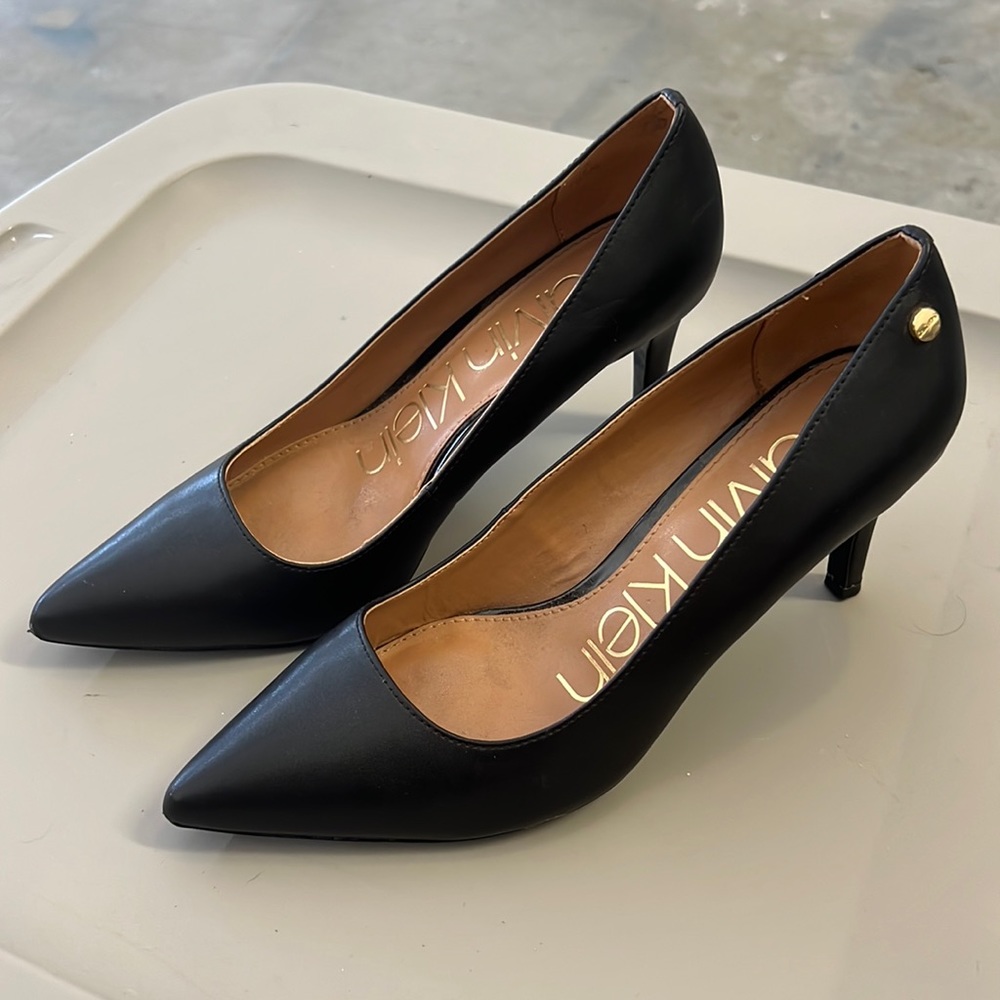 Calvin Klein Heels Matte black